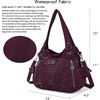 image:imagePurses and Handbags Women Fashion Tote Bag Shoulder Bags Top Handle Satchel Purses Washed Synthetic Leather HandbagPred