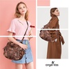 image:imagePurses and Handbags Women Fashion Tote Bag Shoulder Bags Top Handle Satchel Purses Washed Synthetic Leather HandbagRetro Brown