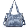 image:imageAngel Kiss Handbags for Womens TopHandle Hobo Purse Roomy Casual Shoulder Bags PU Tote Satchel Purse for Women7028blue