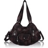 image:imageAngel Kiss Purses and Handbags for Women Large Tote Bag Soft PU Leather MultiPocket Hobo Shoulder Bags