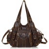 image:imageAngel Kiss Purses for Women Soft PU Leather Large Hobo Bags for Women Shoulder BagDbrown801