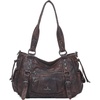 image:imageAngel Kiss Shoulder Bag For Women Multi Pocket Retro Hobo Handbags Satchel Tote BagCoffee