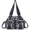 image:imageAngel Kiss Small Purse Handbag for Women Crossbody and Shoulder Bags Multipocket Soft Hobo PursesLeopard Black