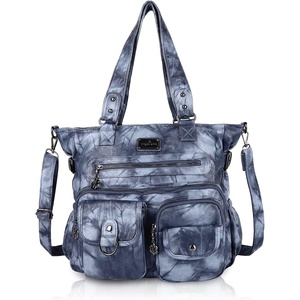 image:imageAngel Kiss Large Purses for Women Soft PU Leather Hobo Bag for Women Shoulder BagsBlue160500