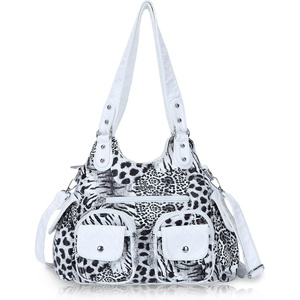 image:imageAngel Kiss Purses for Women Hobo Bag Soft PU Leather Shoulder Bag for WomenBlackwhite