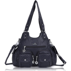 image:imageAngel Kiss Purses for Women Hobo Bag Soft PU Leather Shoulder Bag for WomenFashion Blue