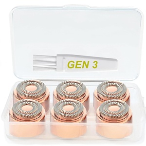 image:imageAngel Kiss Replacement Heads for Flawless Womens Facial Hair Remover Gen 36 PcsPack for Gen 3 New flawless
