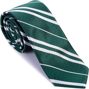 image:imageAngel Kiss Wizard Cosplay Tie for Halloween Dress Up Themed Party Costume Accessory Unisex Striped Necktie for Adults ampTeensGreen