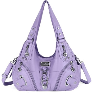 image:imageAngelkiss Hobo Purses and handbags for Women Satchel Handbag Women Purses Large Daily Shoulder Bags8901purple