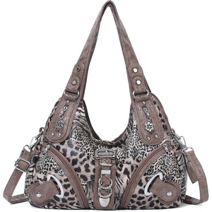 image:imageAngelkiss Hobo Purses and handbags for Women Satchel Handbag Women Purses Large Daily Shoulder BagsBrownleopard