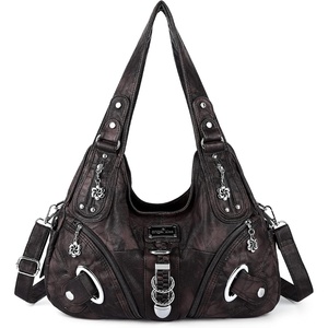 image:imageAngelkiss Hobo Purses and handbags for Women Satchel Handbag Women Purses Large Daily Shoulder BagsCoffeeg