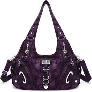 image:imageAngelkiss Hobo Purses and handbags for Women Satchel Handbag Women Purses Large Daily Shoulder BagsPrupleg