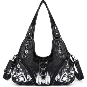 image:imageAngelkiss Hobo Purses and handbags for Women Satchel Handbag Women Purses Large Daily Shoulder BagsZblack