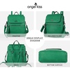 image:imageAngel Kiss Backpack Purse for Women Casual Fashion Vegan Leather Shoulder Bag Ladies Zipper Magnetic Flap Backpack