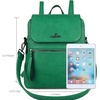 image:imageAngel Kiss Backpack Purse for Women Casual Fashion Vegan Leather Shoulder Bag Ladies Zipper Magnetic Flap Backpack