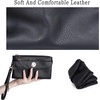 image:imageAngel Kiss Crossbody Bags Small Purses for Women Vegan Leather Cell Phone Wallet Purse with Wristlet Strap1classic Black
