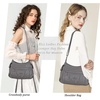 image:imageAngel Kiss Crossbody Bags for Women Ladies Shoulder Handbags and Purses Medium Faux Leather Pocketbooks130grey