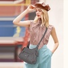 image:imageAngel Kiss Crossbody Bags for Women Ladies Shoulder Handbags and Purses Medium Faux Leather Pocketbooks130grey