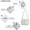 image:imageAngel Kiss Crossbody Bags for Women Ladies Shoulder Handbags and Purses Medium Faux Leather Pocketbooks1white