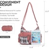 image:imageAngel Kiss Crossbody Bags for Women Ladies Shoulder Handbags and Purses Medium Faux Leather Pocketbooks21whitePink