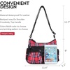 image:imageAngel Kiss Crossbody Bags for Women Ladies Shoulder Handbags and Purses Medium Faux Leather Pocketbooks23redBlack