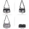 image:imageAngel Kiss Crossbody Bags for Women Ladies Shoulder Handbags and Purses Medium Faux Leather Pocketbooks23whiteBlack