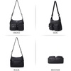 image:imageAngel Kiss Crossbody Bags for Women Ladies Shoulder Handbags and Purses Medium Faux Leather Pocketbooks24black