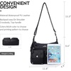 image:imageAngel Kiss Crossbody Bags for Women Ladies Shoulder Handbags and Purses Medium Faux Leather Pocketbooks24black