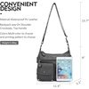 image:imageAngel Kiss Crossbody Bags for Women Ladies Shoulder Handbags and Purses Medium Faux Leather Pocketbooks24grey