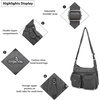 image:imageAngel Kiss Crossbody Bags for Women Ladies Shoulder Handbags and Purses Medium Faux Leather Pocketbooks24grey