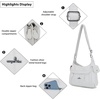 image:imageAngel Kiss Crossbody Bags for Women Ladies Shoulder Handbags and Purses Medium Faux Leather Pocketbooks25white