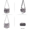 image:imageAngel Kiss Crossbody Bags for Women Ladies Shoulder Handbags and Purses Medium Faux Leather Pocketbooks26whiteGrey
