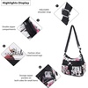 image:imageAngel Kiss Crossbody Bags for Women Ladies Shoulder Handbags and Purses Medium Faux Leather Pocketbooks7pinkBlack