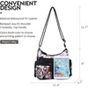 image:imageAngel Kiss Crossbody Bags for Women Ladies Shoulder Handbags and Purses Medium Faux Leather Pocketbooks7pinkBlack