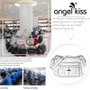 image:imageAngel Kiss Crossbody Bags for Women Ladies Shoulder Handbags and Purses Medium Faux Leather PocketbooksPink