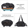 image:imageAngel Kiss Hobo Crossbody Purses for Women Shoulder Bag Multipocket Soft Hobo Purses Removable Strap Leather Handbags21black