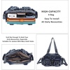 image:imageAngel Kiss Hobo Crossbody Purses for Women Shoulder Bag Multipocket Soft Hobo Purses Removable Strap Leather Handbags22blue