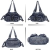 image:imageAngel Kiss Hobo Crossbody Purses for Women Shoulder Bag Multipocket Soft Hobo Purses Removable Strap Leather Handbags22blue