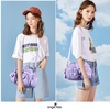 image:imageAngel Kiss Hobo Crossbody Purses for Women Shoulder Bag Multipocket Soft Hobo Purses Removable Strap Leather Handbags300purple
