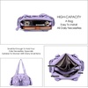 image:imageAngel Kiss Hobo Crossbody Purses for Women Shoulder Bag Multipocket Soft Hobo Purses Removable Strap Leather Handbags300purple