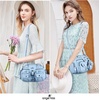 image:imageAngel Kiss Hobo Crossbody Purses for Women Shoulder Bag Multipocket Soft Hobo Purses Removable Strap Leather Handbags3sky Blue