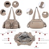 image:imageAngel Kiss Hobo Crossbody Purses for Women Shoulder Bag Multipocket Soft Hobo Purses Removable Strap Leather HandbagsApricot