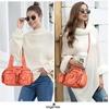 image:imageAngel Kiss Hobo Crossbody Purses for Women Shoulder Bag Multipocket Soft Hobo Purses Removable Strap Leather HandbagsCoral