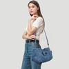 image:imageAngel Kiss Women Handbags Shoulder Bags Washed Leather Satchel Tote Bag Mutipocket Hobo Purse1399blue