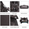 image:imageAngel Kiss Women Handbags Shoulder Bags Washed Leather Satchel Tote Bag Mutipocket Hobo PursePetwer