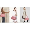 image:imageAngel Kiss Women Handbags Shoulder Bags Washed Leather Satchel Tote Bag Mutipocket Hobo PursePink