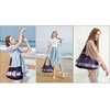 image:imageAngel Kiss Women Handbags Shoulder Bags Washed Leather Satchel Tote Bag Mutipocket Hobo PurseTie Dye Purple