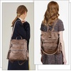 image:imageAngel Kiss Womens Backpacks amp Purse  PU Leather Zipper Casual Backpacks amp Shoulder Bags11308taupe