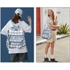 image:imageAngel Kiss Womens Backpacks amp Purse  PU Leather Zipper Casual Backpacks amp Shoulder Bags227blueBlue