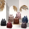 image:imageAngel Kiss Womens Backpacks amp Purse  PU Leather Zipper Casual Backpacks amp Shoulder Bags227blueBlue